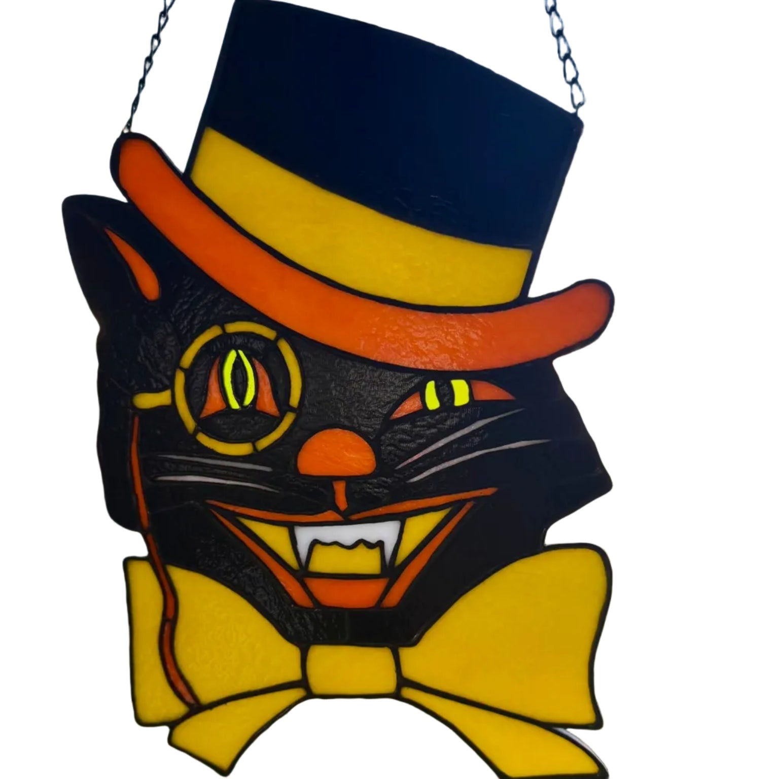 Vintage Halloween sophisticated cat - made to order